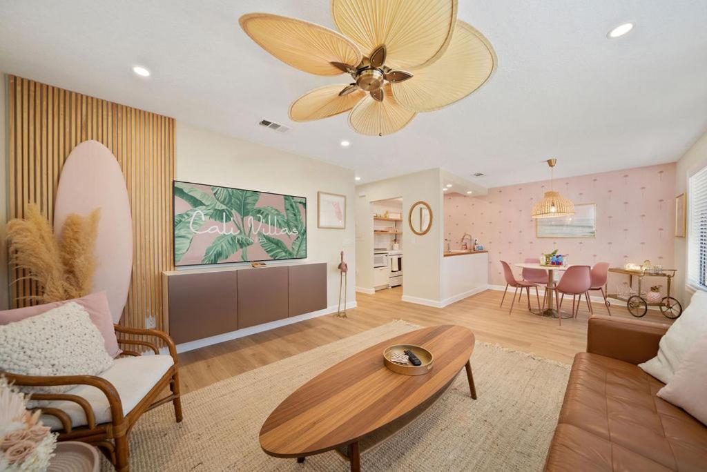 Luxury Villa 3 Blocks From The Beach With Pool A Fire Pit And Outdoor Oasis Cape Canaveral Exterior photo